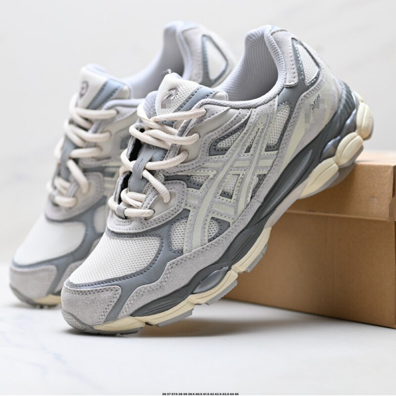 Putian Cross-Border Foreign Trade Aji Asics Stitched Sneakers Asic Gel-Nyc New York Jogging Dad Shoes