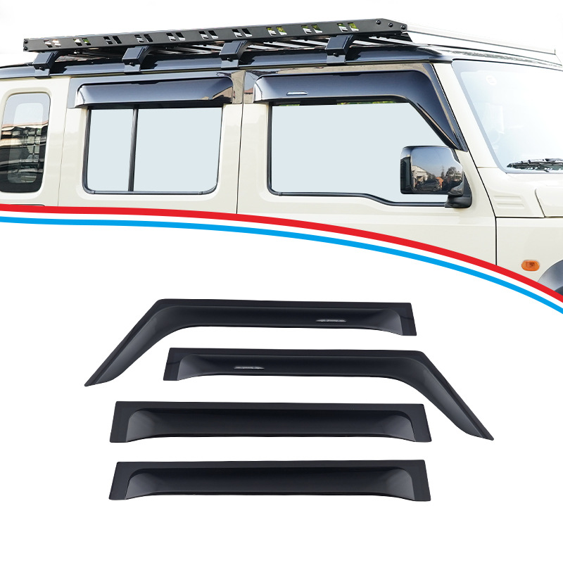 TXR para Suzuki Suzuki Motor Jimny Jimny Car Ventana de protección contra la lluvia Accesorios