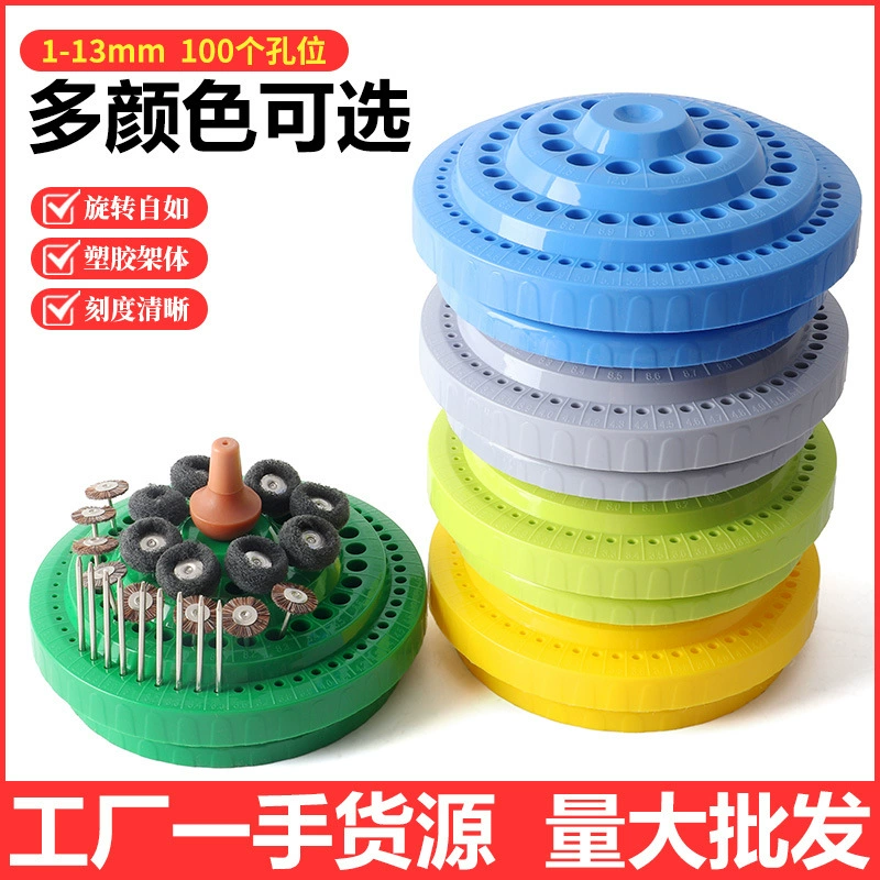 Ящик для хранения поворотный стол гравировка вращающийся ящик для инструментов ящик для хранения Вращающийся на 360 градусов держатель инструмента из нержавеющей стали