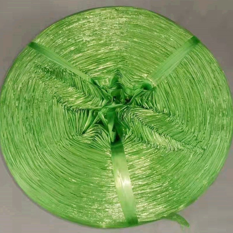 生产单层塑料包装绳撕裂膜草绳打包绳捆扎绳草丙尼龙扎带