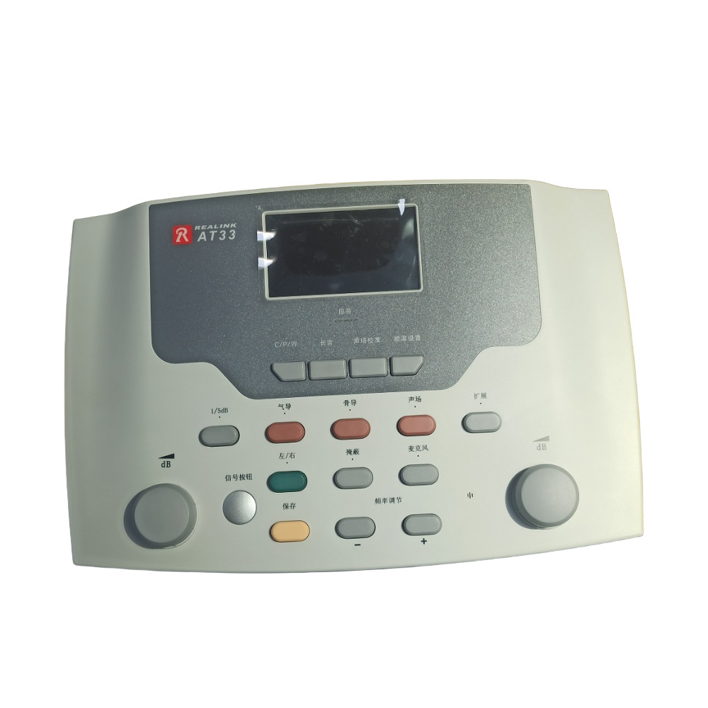 Probador de audición al por mayor AT33 Sordera Aparato de diagnóstico de audición de espalda Centro de examen físico Audífono Audiómetro de tono puro