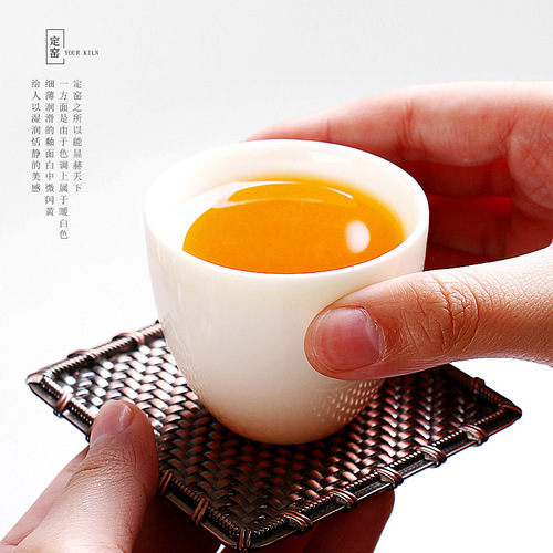 Five famous kilns in the Song Dynasty: tea cup, Kung Fu tea set, ceramic tea cup, Pu'er personal single cup, tea bowl and tea cup set