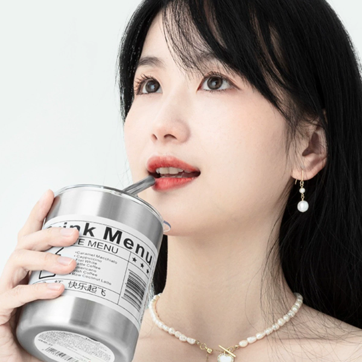 MINISO Premium Coffee Star нержавеющая сталь кофейная чашка 550мл офисная кружка портативный американский стиль