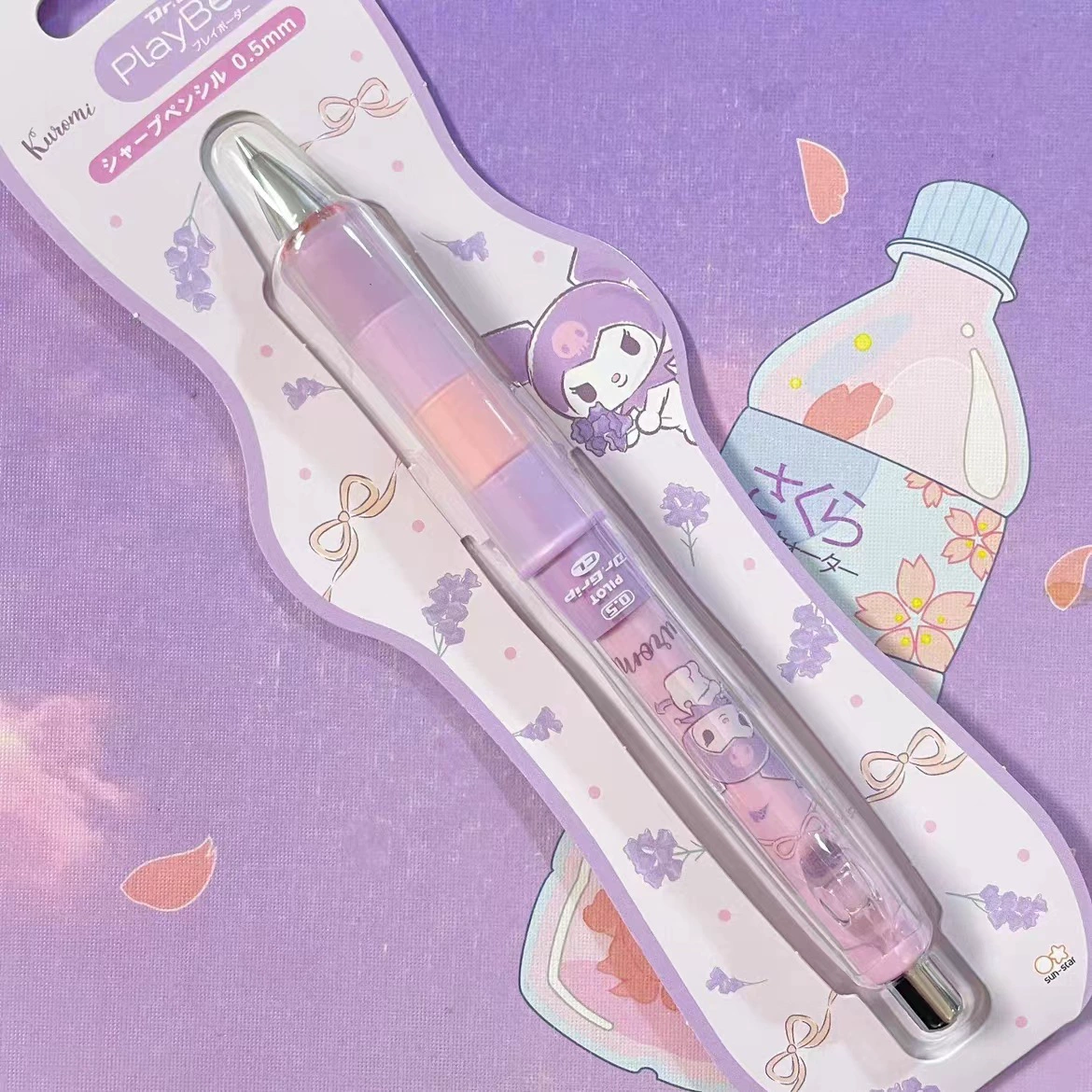 Japanese automatic pencil, (Physicals), new collection, with little bears, 0.5mm