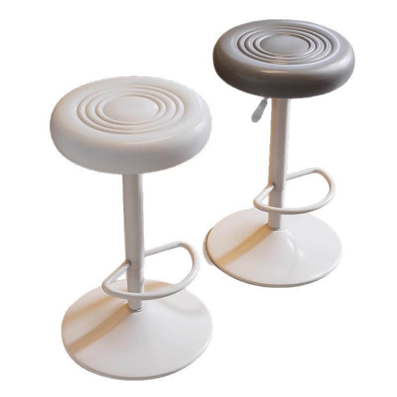 Sillas de bar taburetes altos sillas de bar modernas y simples sillas elevadoras domésticas sillas giratorias de cajero comercial taburetes de bar image 6