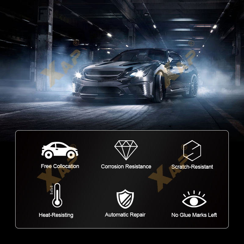 Cross-border exclusive for Tesla Model3_Y17-23TPU invisible paint anti-scratch brightening protective film