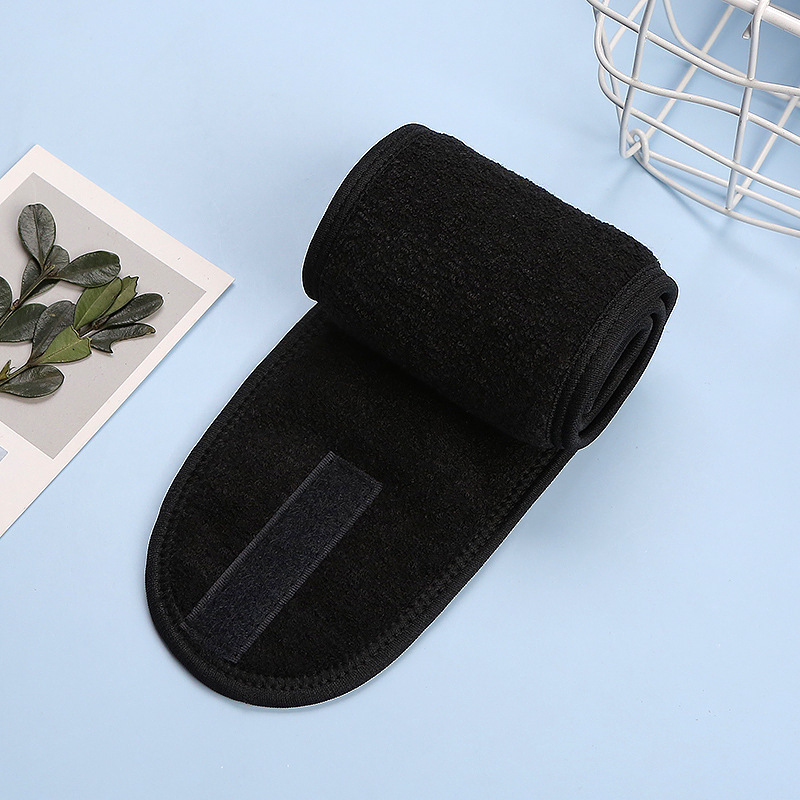 2 # banda de pelo de Velcro negro