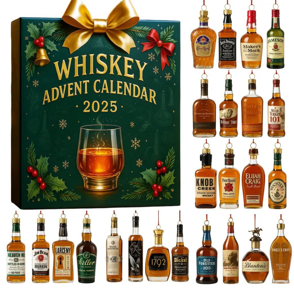 2025 Beer Advent Calendar啤酒降临节日历圣诞威士忌降临节日历