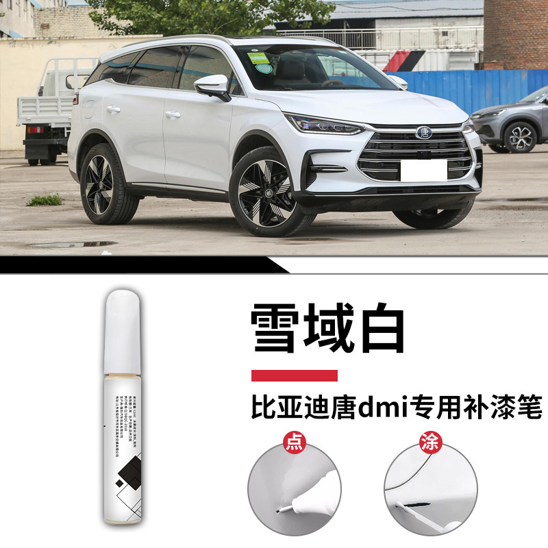 BYD Tang dmi tuyết trắng sơn bút mờ / Tiêu chuẩn