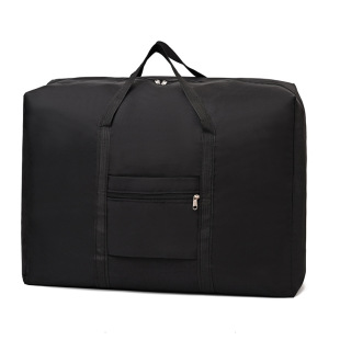Big capacious wear-resistant travel bag, organizer bag for moving, oxford cloth, custom-made