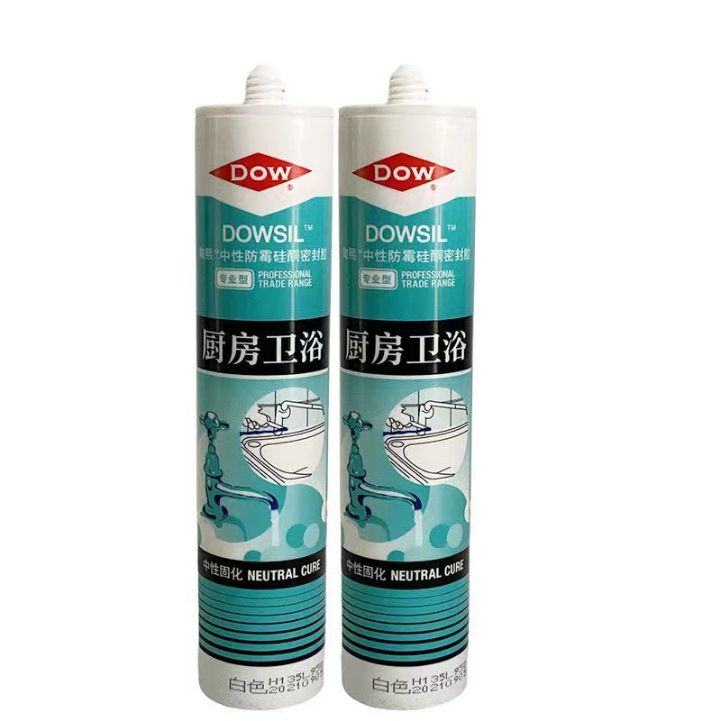 DOWSIL陶熙道康宁厨房卫浴中性防霉硅酮密封胶玻璃胶厨卫专用胶
