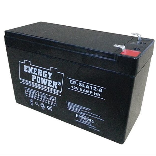 ENERGY POWER蓄电池EP-SLA-12-8 12V8AH船舶仪表备用电源电池