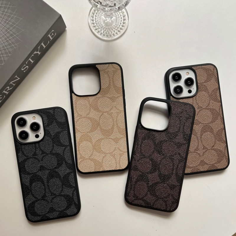 European and American Big-Name Brands Suitable for iPhone 17 Pro Max Phone Case with Leather Texture Cover, Trendy Phone Case for Apple 14 European and American Big-Name Brands Suitable for iPhone 17 Pro Max Phone Case with Leather Texture Cover, Trendy Phone Case for Apple 14