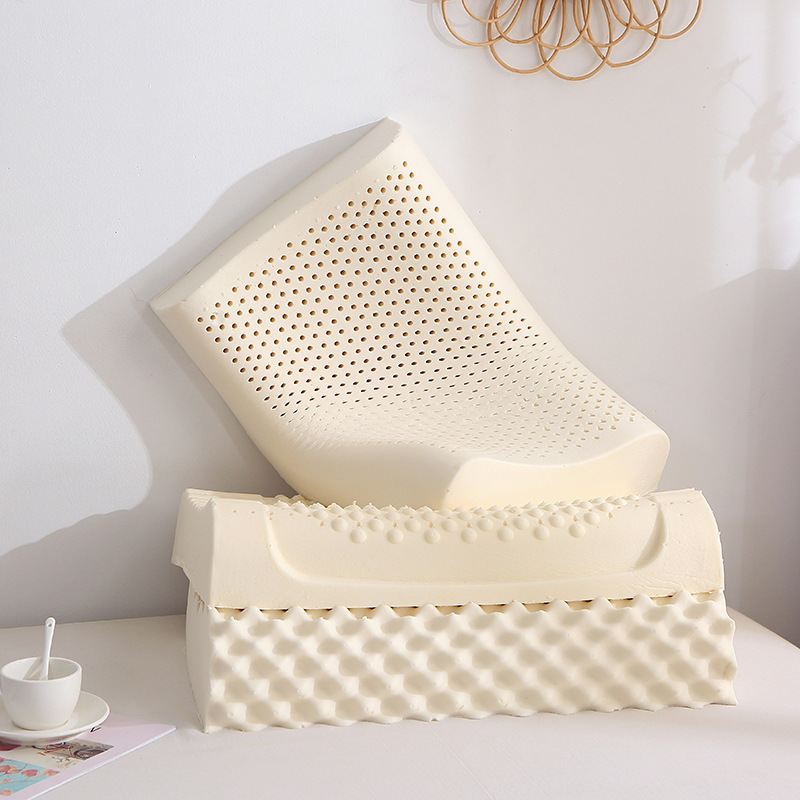 2023 new latex pillow pillow particles curve adult children latex pillow particles massage pillow
