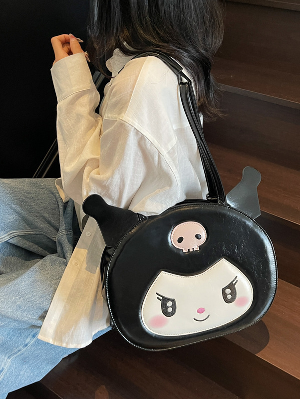 夏の新しいかわいい女の子のバックパック、甘くて人気のあるファッション漫画バッグ、バックパック、トラベルバッグ、ニッチなカレッジスタイル|undefined