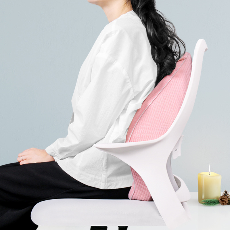 Cojín de cintura de espuma de memoria cojín de rebote lento asiento de oficina cojín trasero de la cintura del coche Amazon Venta caliente