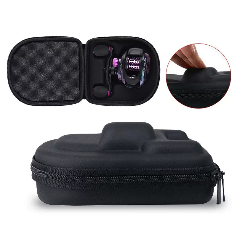 防水渔轮包EVA收纳包渔具收纳耐强防压路亚水滴轮保护盒渔轮专用