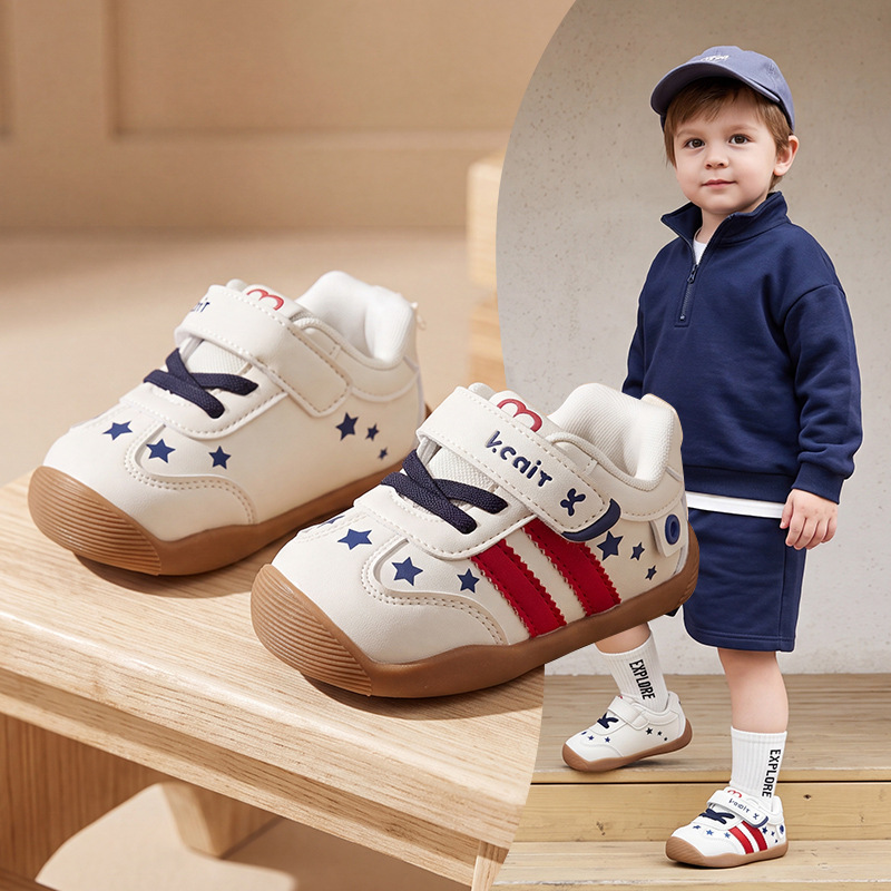 Toddler shoes for children, spring and autumn, girls' single shoes, 2026 new model, boys' shoes, soft-soled breathable baby walking shoes Toddler shoes for children, spring and autumn, girls' single shoes, 2026 new model, boys' shoes, soft-soled breathable baby walking shoes