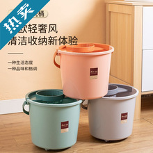 塑料地拖桶拖把桶拖布甩干水桶长方形平板海绵沥水家用老式墩悟品