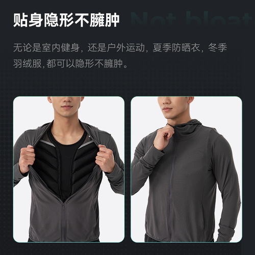 [] Weight-bearing vest and sandbag equipment, a complete set of running training students' invisible weighted sandbag fitness equipment