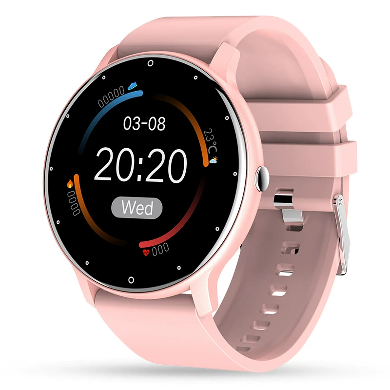 Фитнес‑часы ZL02, мониторинг пульса и давления, отслеживание сна, Bluetooth, IP67