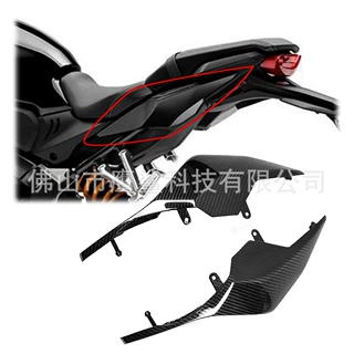 摩托车改装配件 适用HONDA本田CB650R/CBR650R 碳纤维尾座侧板19+