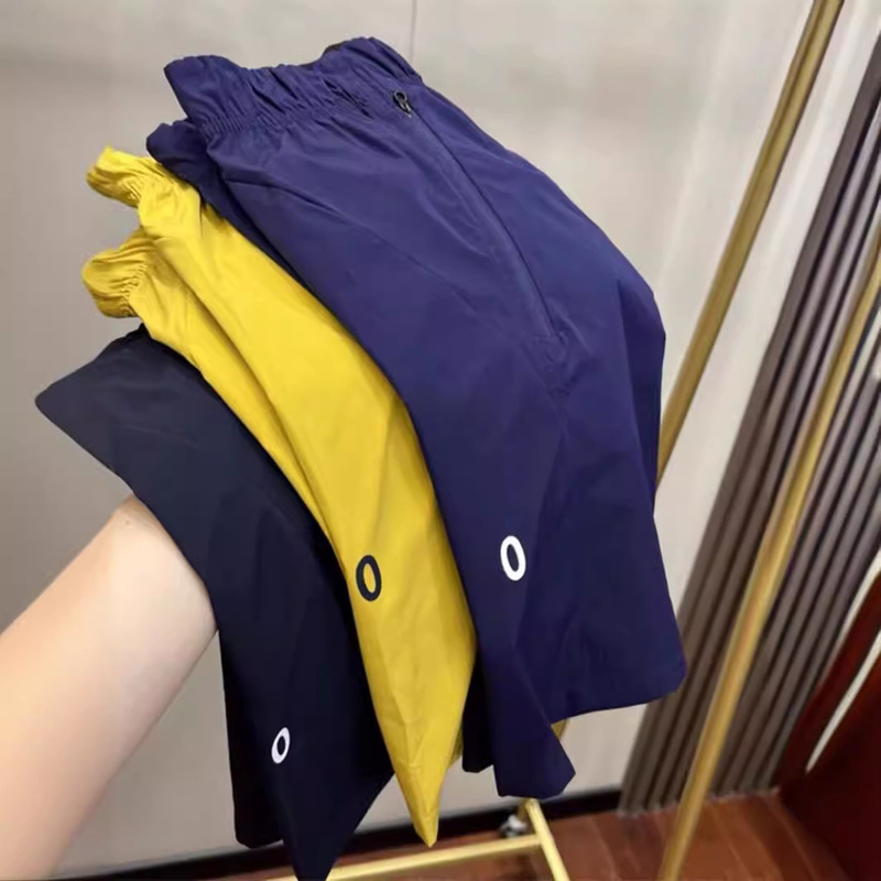 Hong Kong Cabinet 899! Men's and Women's Tung Style Fashionable and Handsome Overalls Shorts Moisture-Absorbent Breathable Cool Quick-Drying Casual Pants Trendy Summer