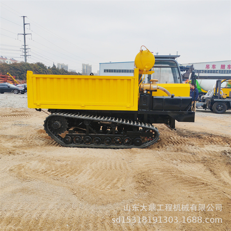 全地形履带装载机 田间小型农用履带式自卸车 山地履带车
