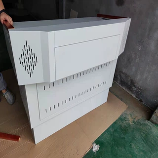 【来图定制】郑州不锈钢可视对讲操作台 讲桌课桌 钣金非标定制