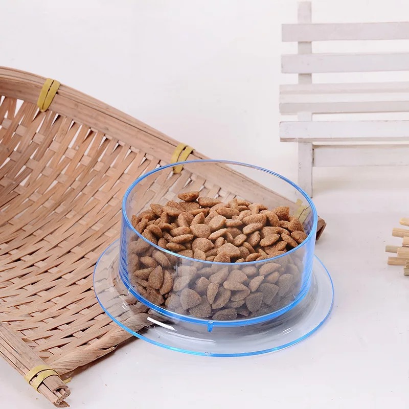 Hamster dorado oso plástico alimentador de platina anti-derramamiento platina anti-derramamiento platina de alimentos suplementarios para animales domésticos tazón de comida