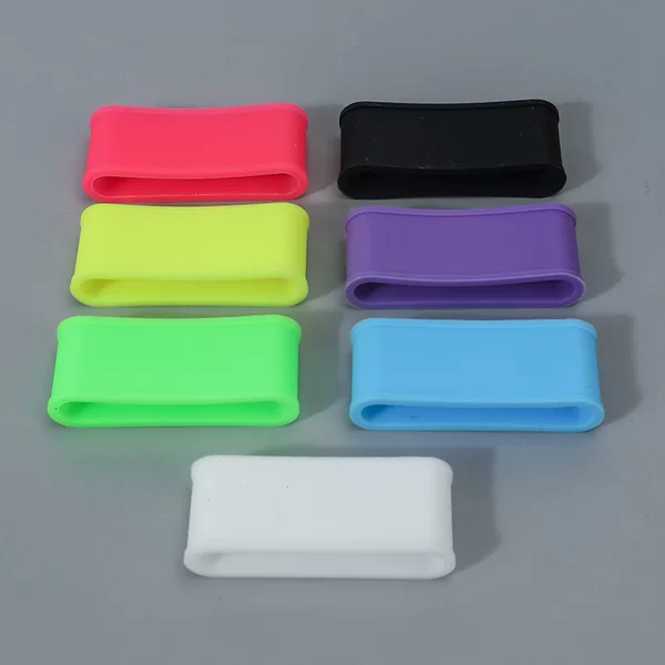 Pickleball Racket Silicone Anti-Slip Ring Silicone Tennis Racket Sealing Rubber Ring Hand Glue Sweat-Absorbent Belt Fixed Rubber Ring in Stock