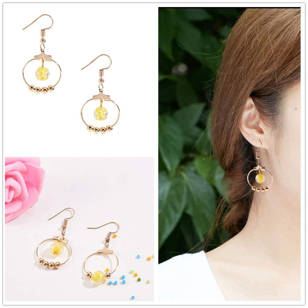 Un Paquet De 30 Le Fer Cercle Boucles D'oreilles Accessoires display picture 2