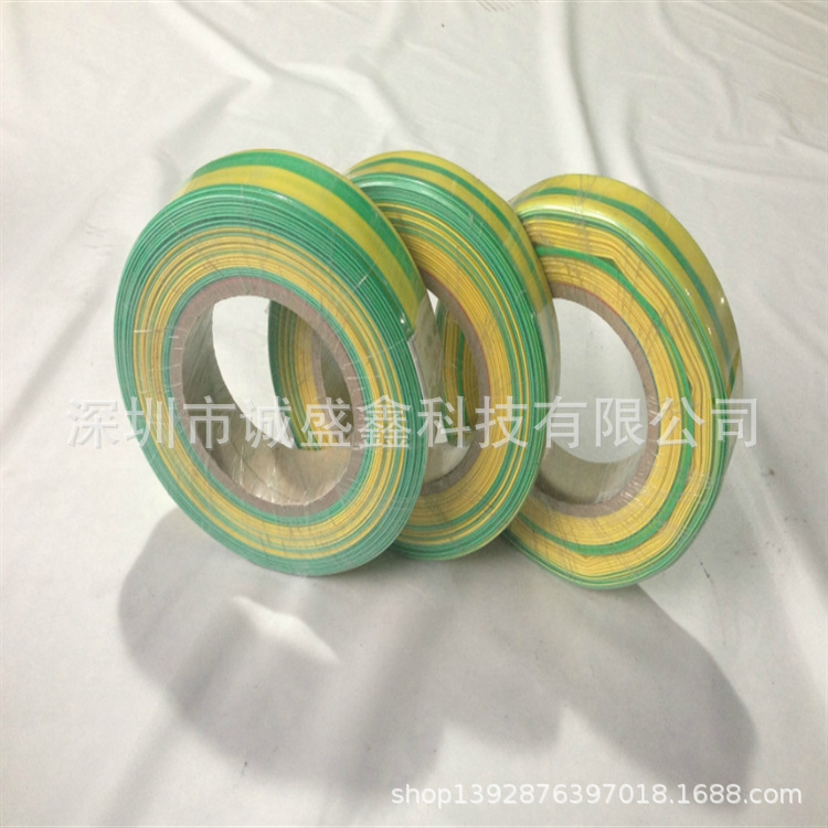 厂家销 双色热缩套管 黄绿标识热缩管 双色热缩套管