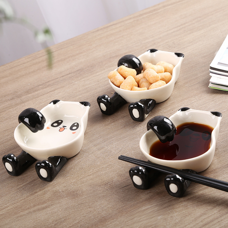 Cute ceramic tableware