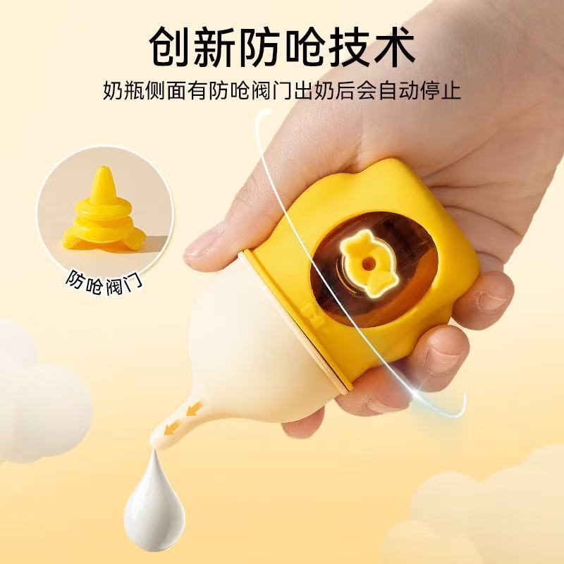 幼猫奶瓶猫咪专用刚出生狗防呛新生幼犬硅胶宠物喝奶刻度仿生奶嘴|undefined