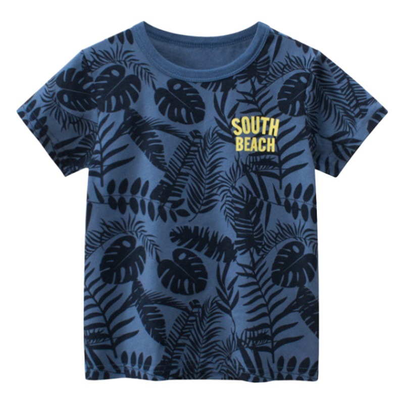 Ropa infantil de estilo coreano nueva colección verano 2025 al por mayor, ropa para niños, camisetas de manga corta para niños, ropa de bebé, envío directo de una sola pieza