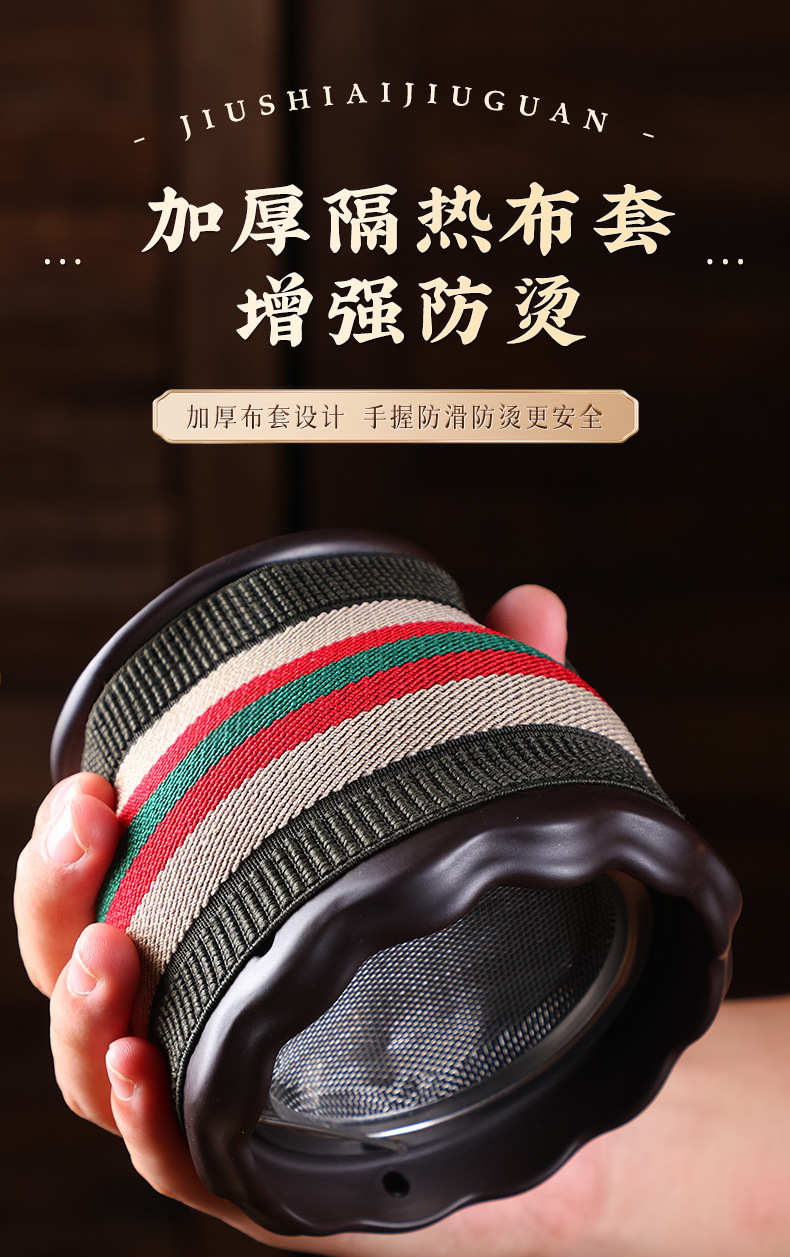 Bian Stone Moxibustion Jar with Gua Sha Lotus Rim Anti-Scald Fire Dragon Cup for Spa and Moxa Therapy quality and texture