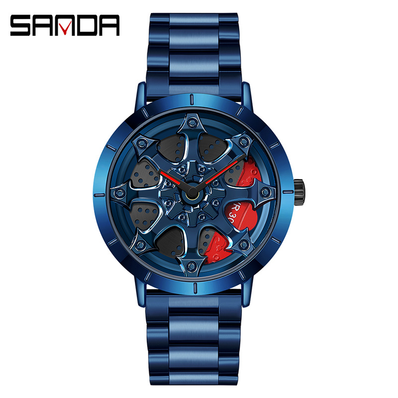 1078 스틸 벨트 블루