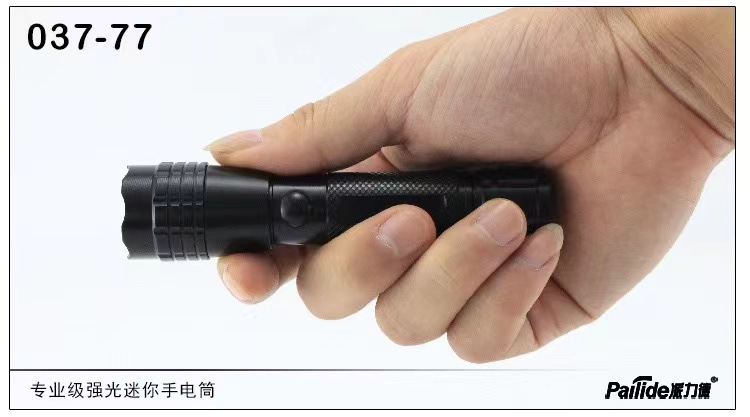 Pailide 037-73 Aluminum Alloy Split High-Brightness White Light Led Bright Flashlight Mini Aa5 Battery Student