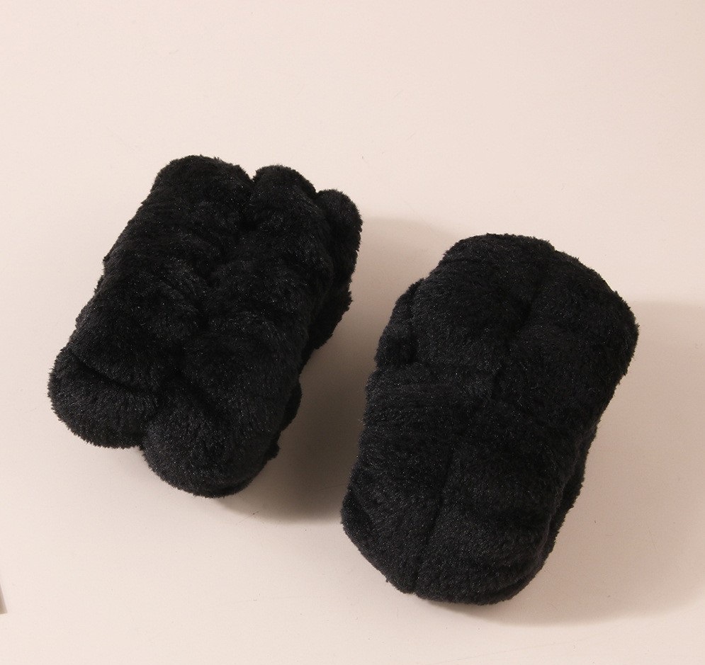 Bow Europa y América transfronterizos peluche correa de pelo pulsera lavado facial pulsera spa absorción de agua sudor impermeable