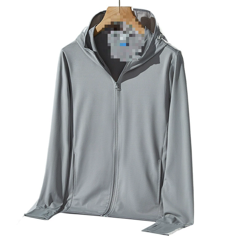 Silk summer thin breathable sun protection clothing, travel windbreaker, UV protection