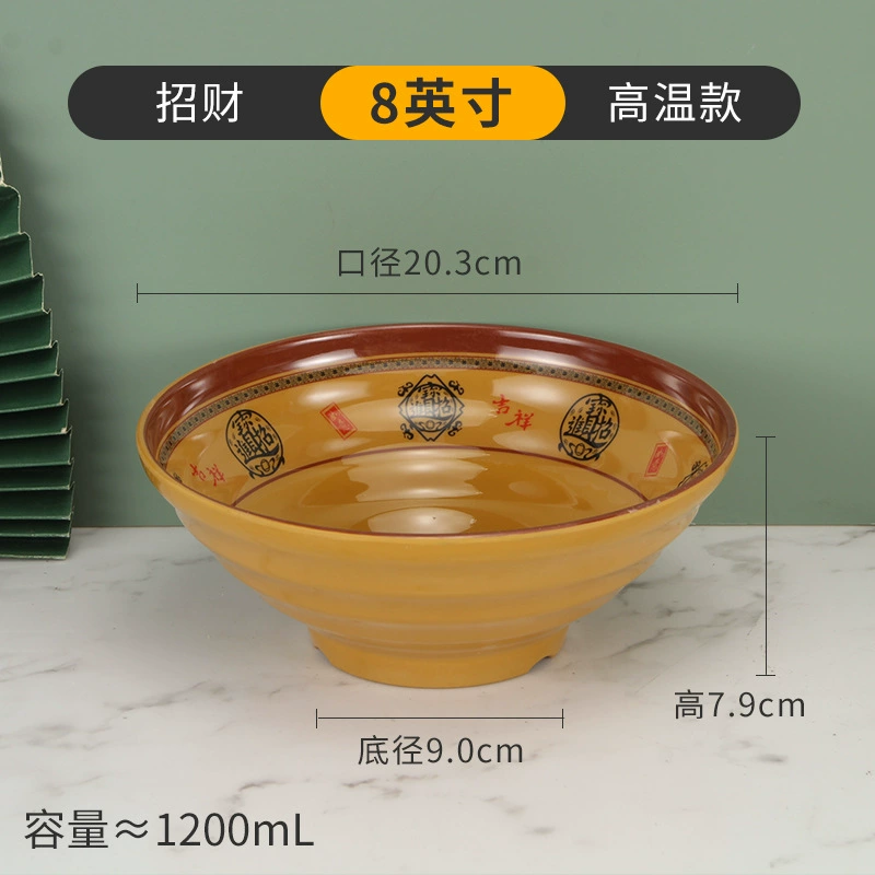 Shatterproof Plastic Soup Bowl, Commercial Grade, Thick Durable 15.5 cm (6") Options