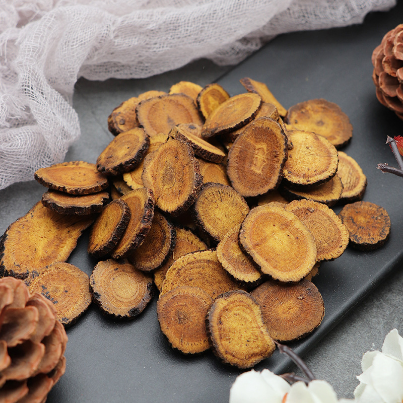 Premium Zhi Gan Cao Honey-Fried Licorice Root Slices 500g for Traditional Herbal Decoctions and Daily Teas overview