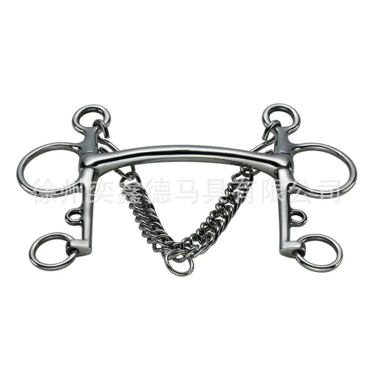 专业马衔马具衔铁马口304马术简约霸王用品嚼子不锈钢马嚼子配件