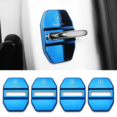 Digər kuzov və aksesuarlar, special stainless steel door lock - mercedes-benz-roasted-blue-4-pack