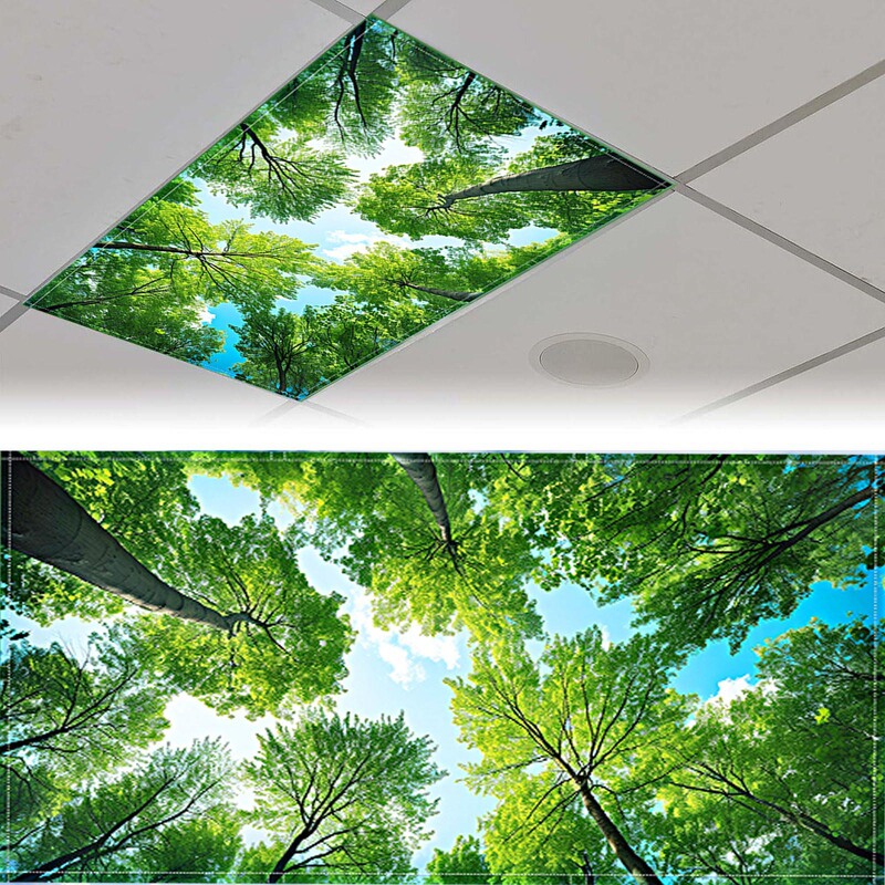 Amazon's best-selling fluorescent magnetic lampshade for cross-border sales, direct from the factory, light-blocking and eye-protecting lampshade, forest style Amazon's best-selling fluorescent magnetic lampshade for cross-border sales, direct from the factory, light-blocking and eye-protecting lampshade, forest style