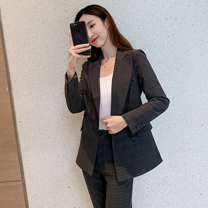 2021 Korean Edition spring and autumn new pattern suit suit lady leisure time Small suit formal wear Occupation Blazer coat