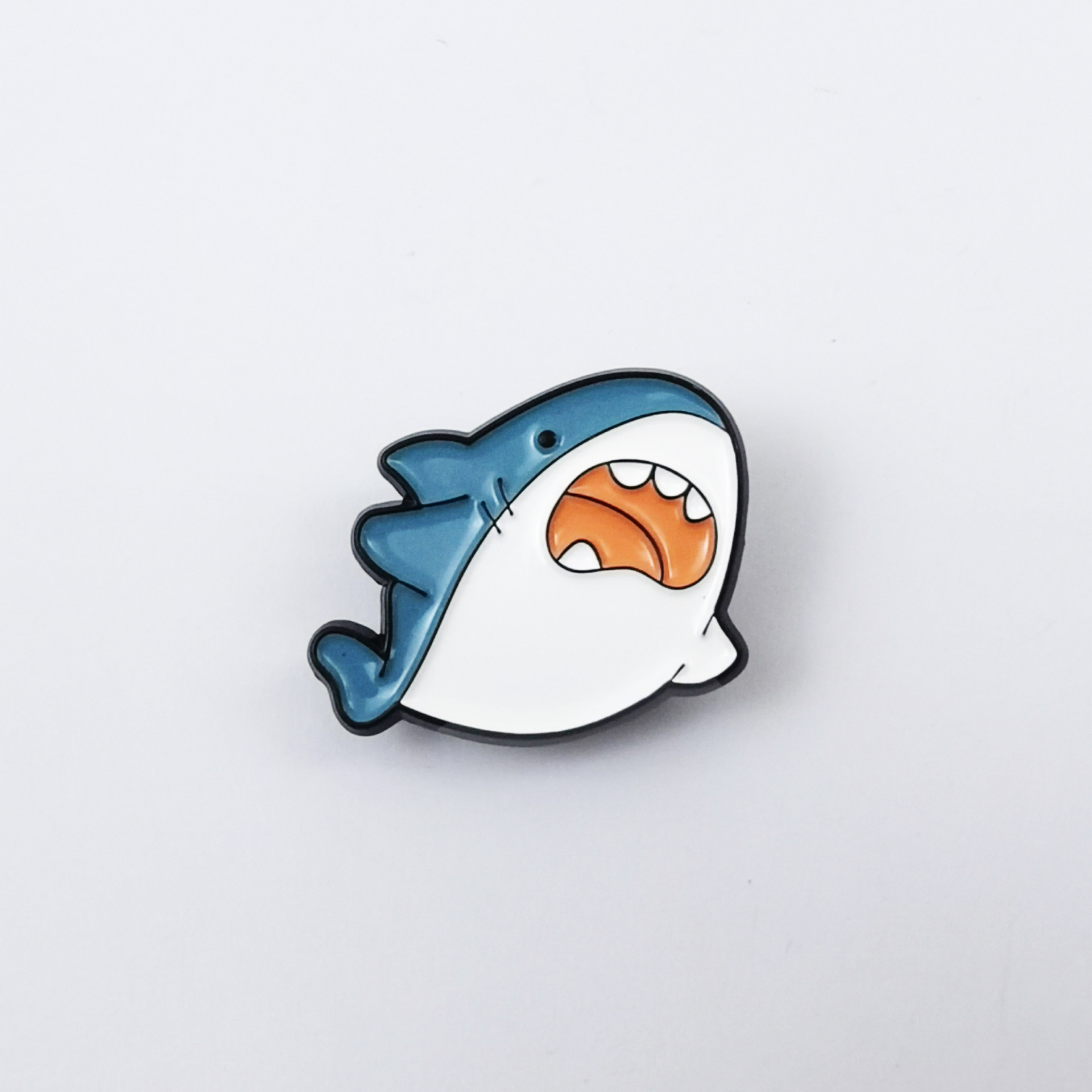 Insignia creativa de animales marinos Dibujos animados linda forma regalo joyería broche transfronterizo ins metal ropa collar