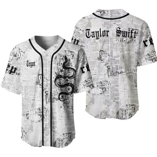 European and American New Cross-Border Men's Baseball Shirt Short-Sleeved Baseball T-Shirt 3D Digital Printing Sports T-Shirt Clothing Sweatshirts