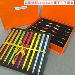LC系虹箸家庭用高級ギフトボックス箸スプーン滑り止め食品級高級
